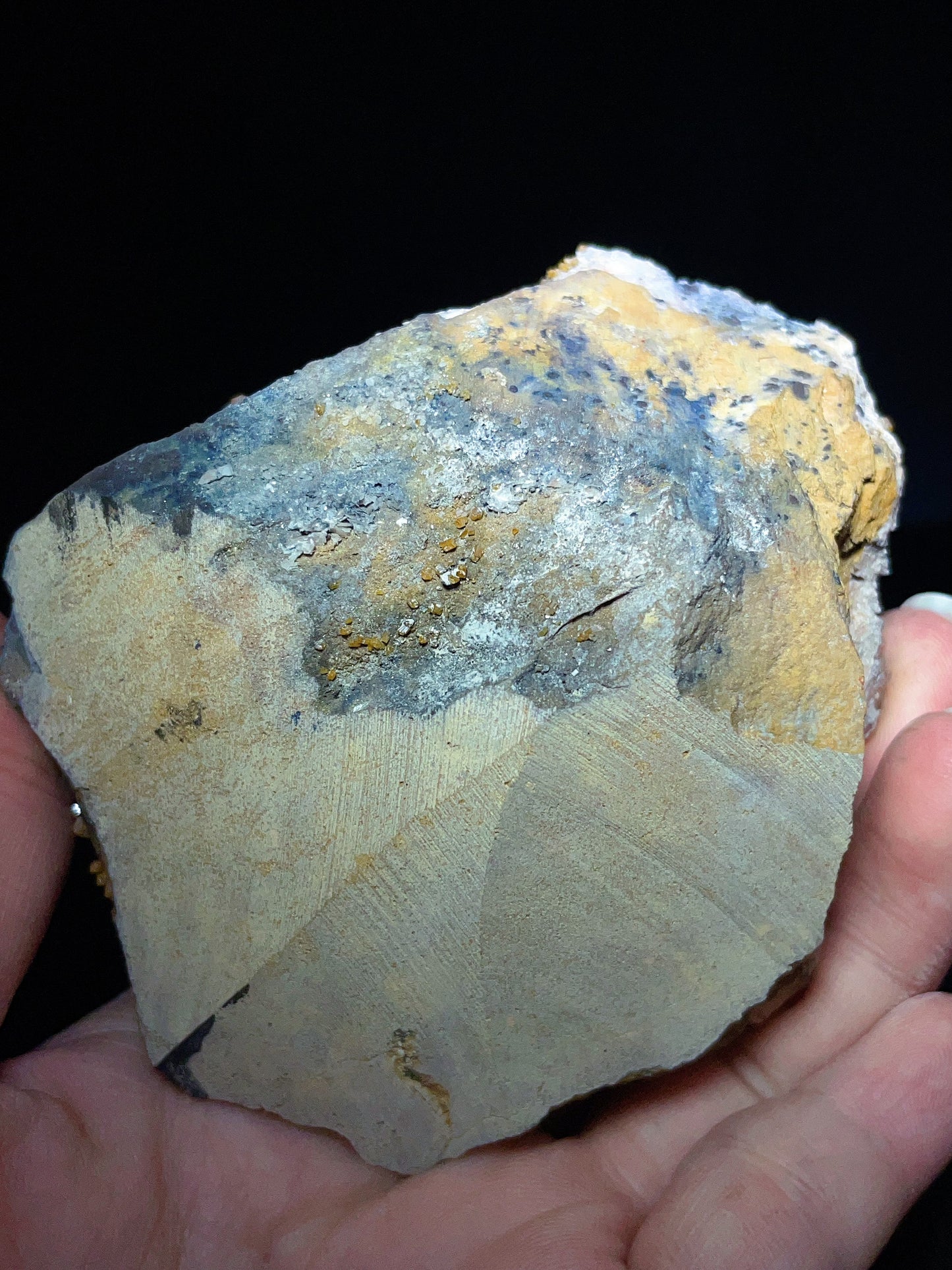 Vanadinite from Mibladen, Morocco.