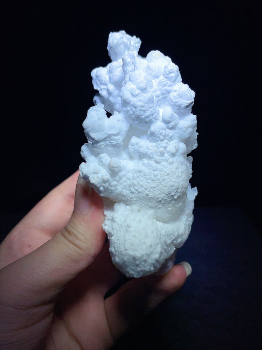 Natural Hydrozincite specimen from Guizhou China.