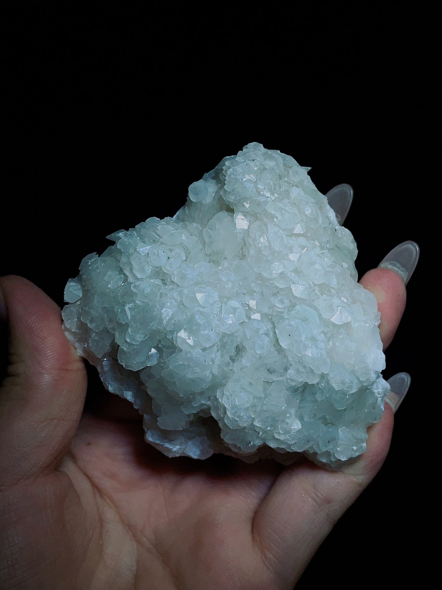 Botryoidal calcite cluster from Fujian, China.