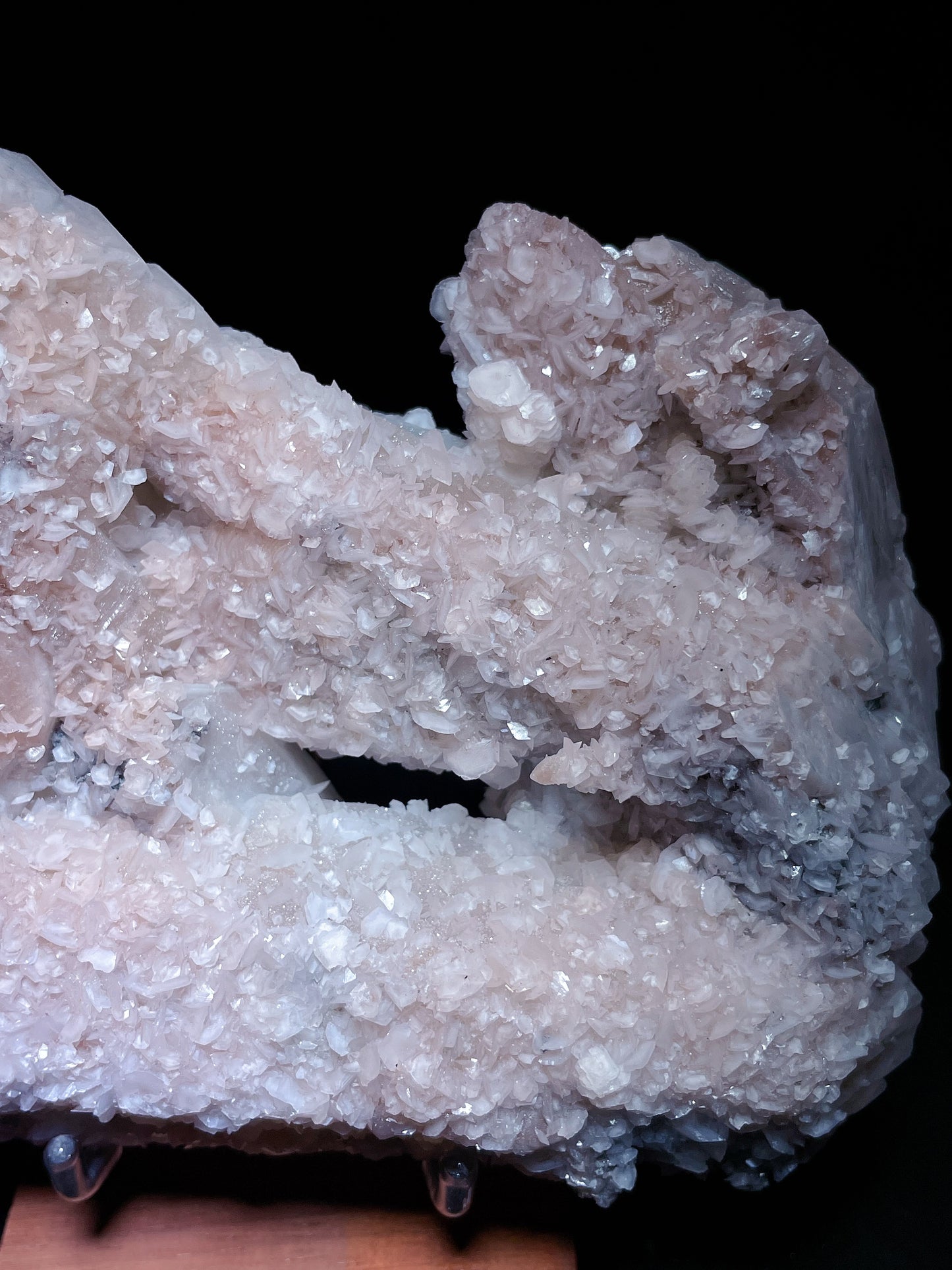 calcite with quartz  origin Inner Mongolia