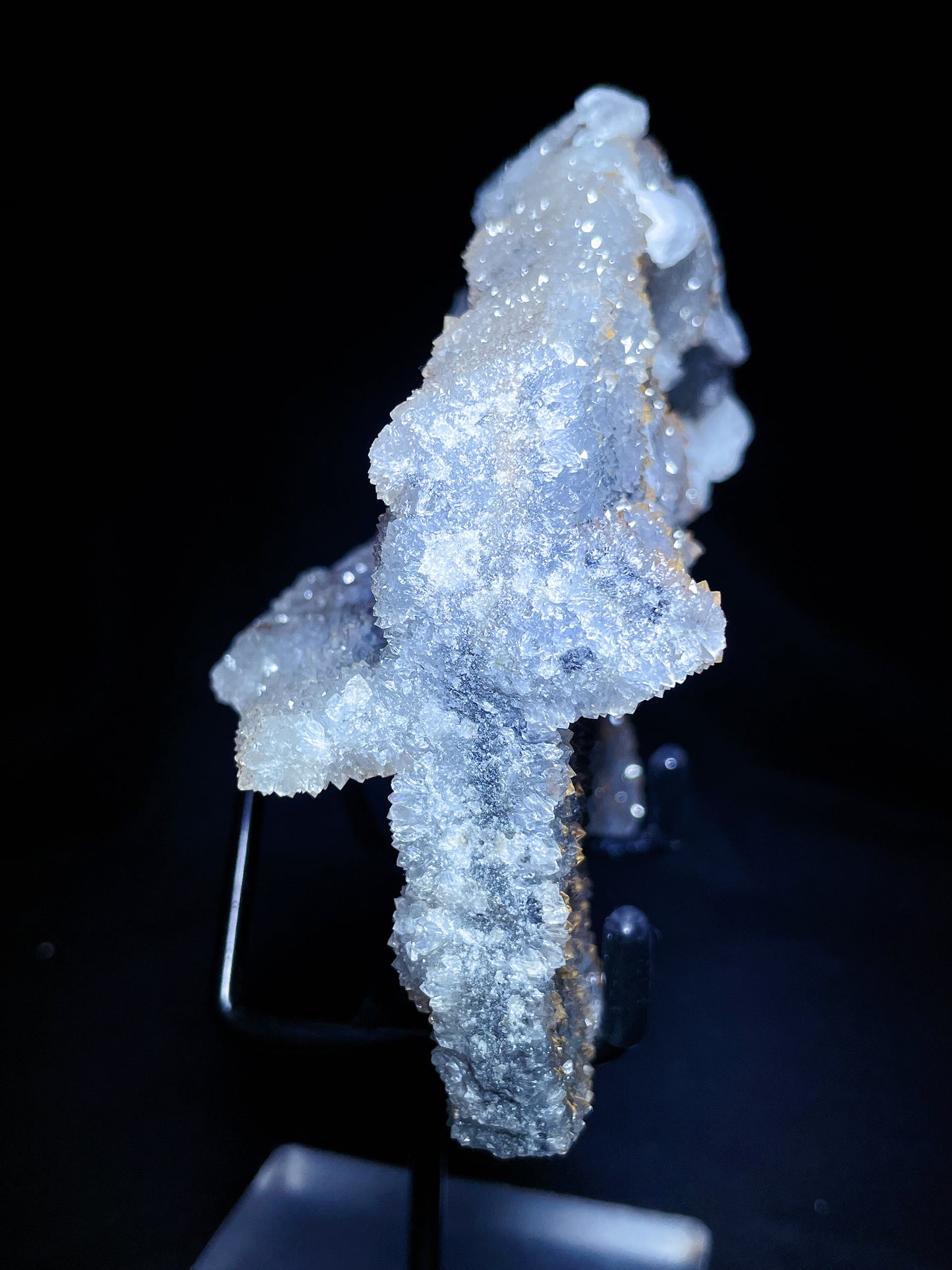 Hunan calcite with quartz specimen
