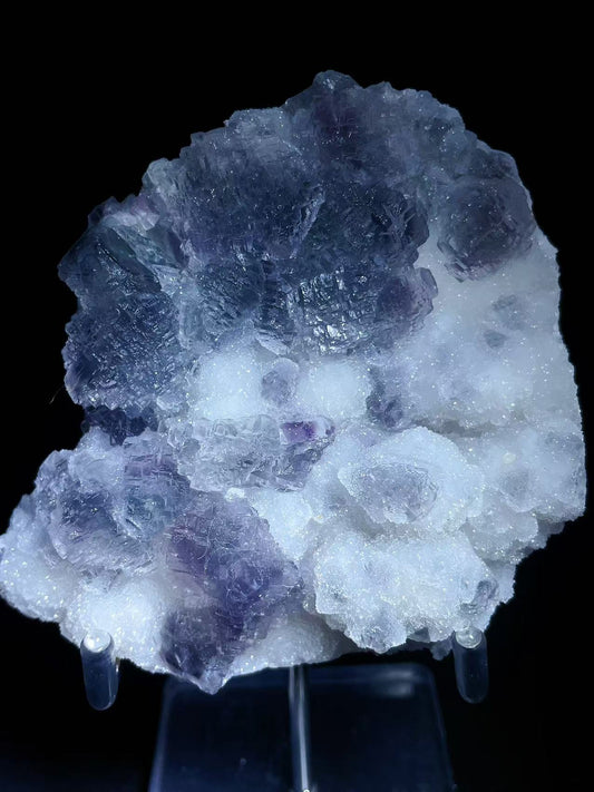 Pyramid fluorite specimen origin Fujian China