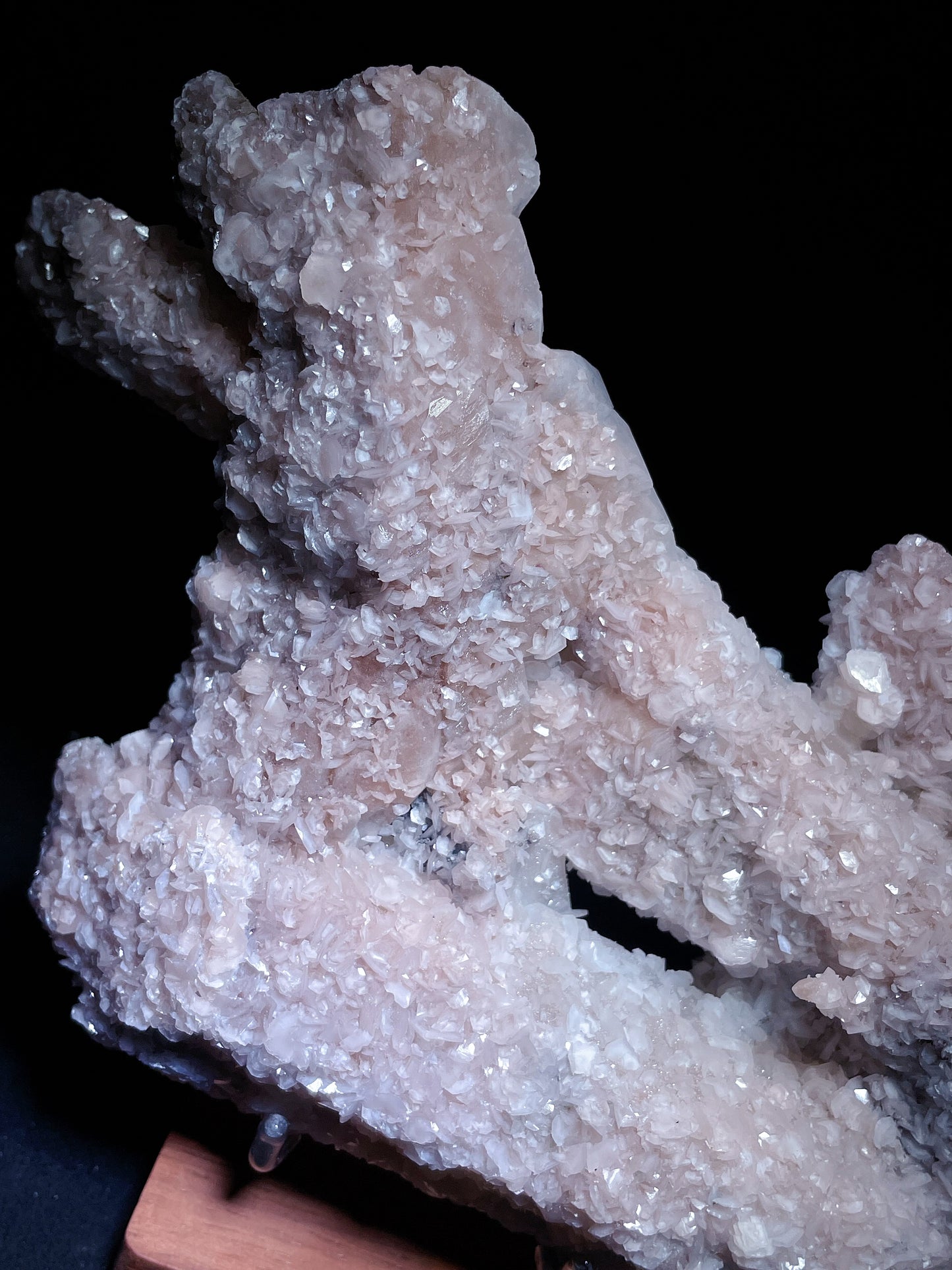 calcite with quartz  origin Inner Mongolia