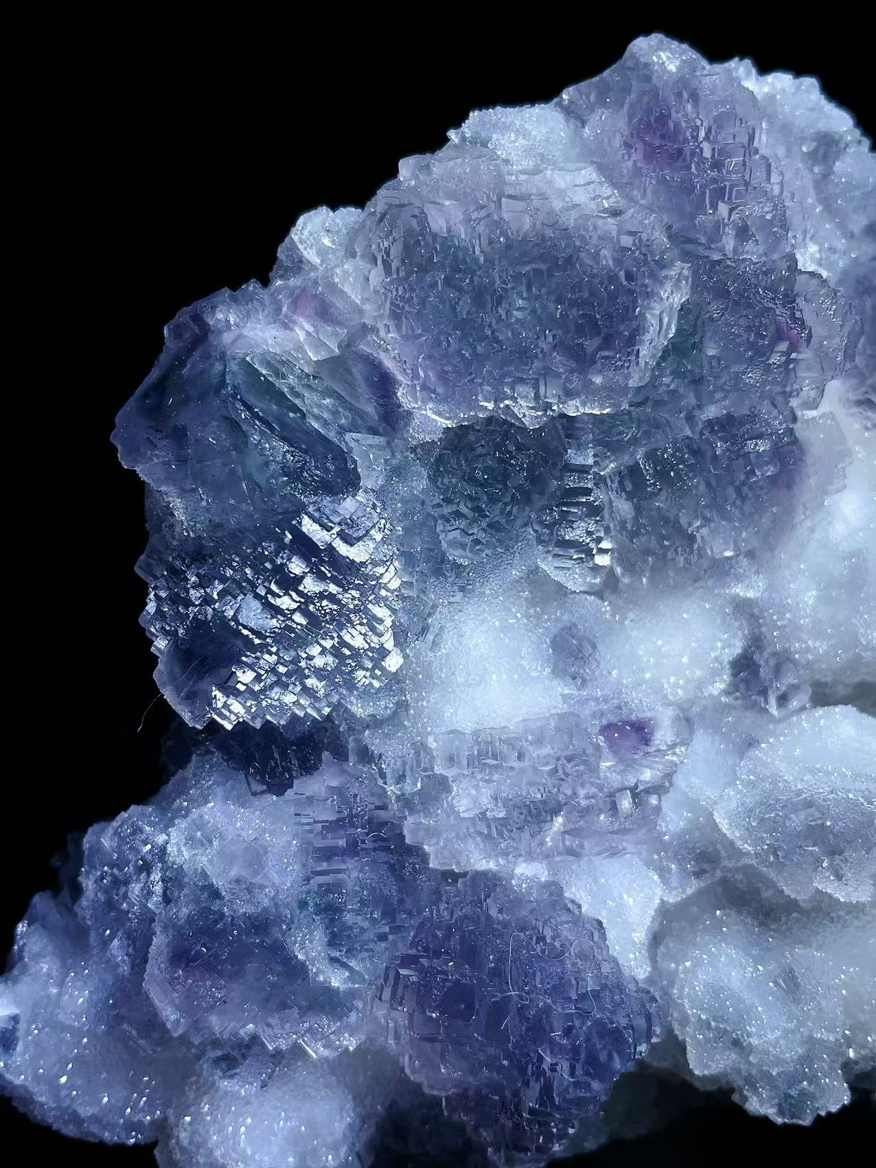 Pyramid fluorite specimen origin Fujian China