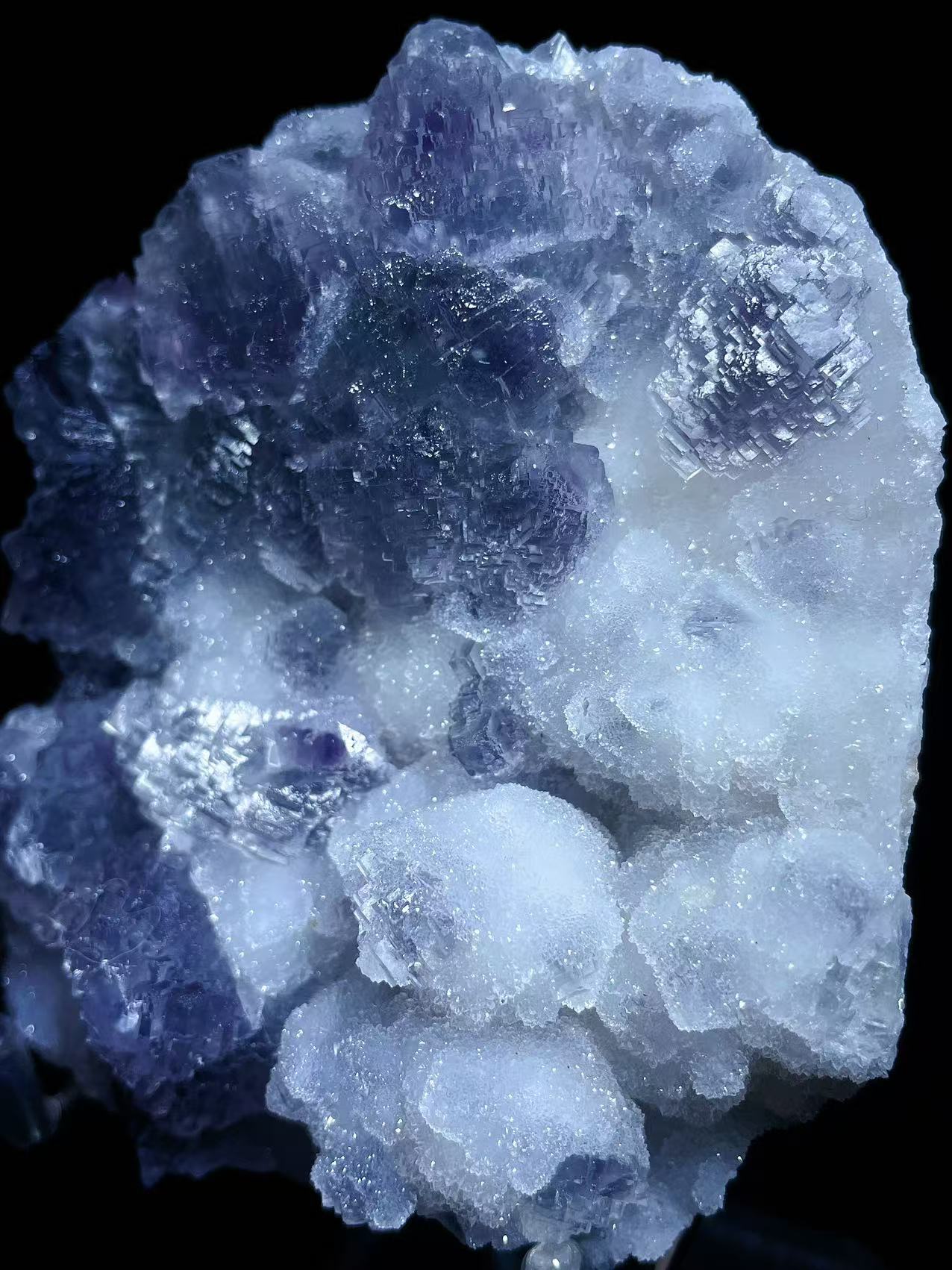 Pyramid fluorite specimen origin Fujian China