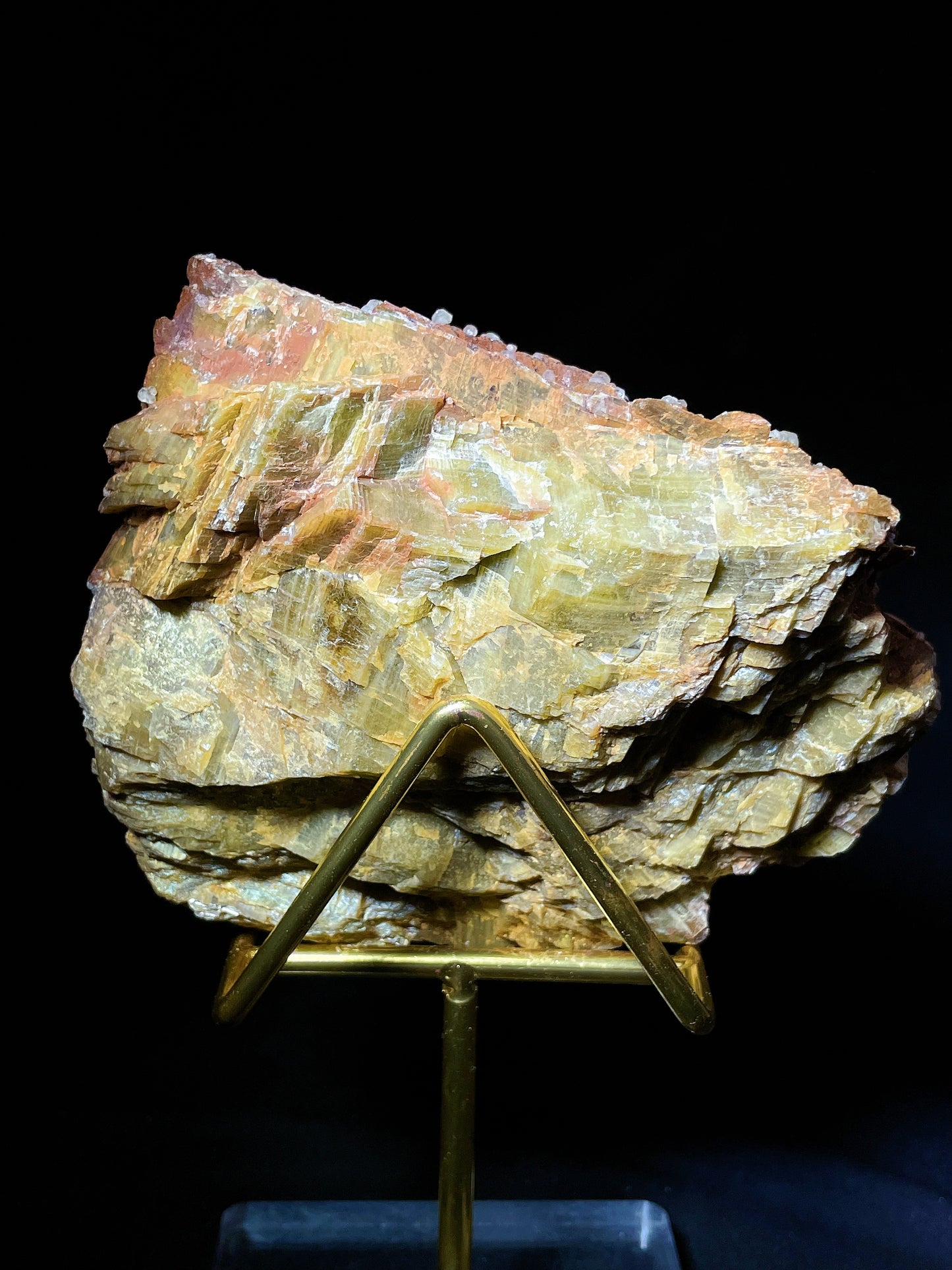 Siderite with calcite Jiangxi