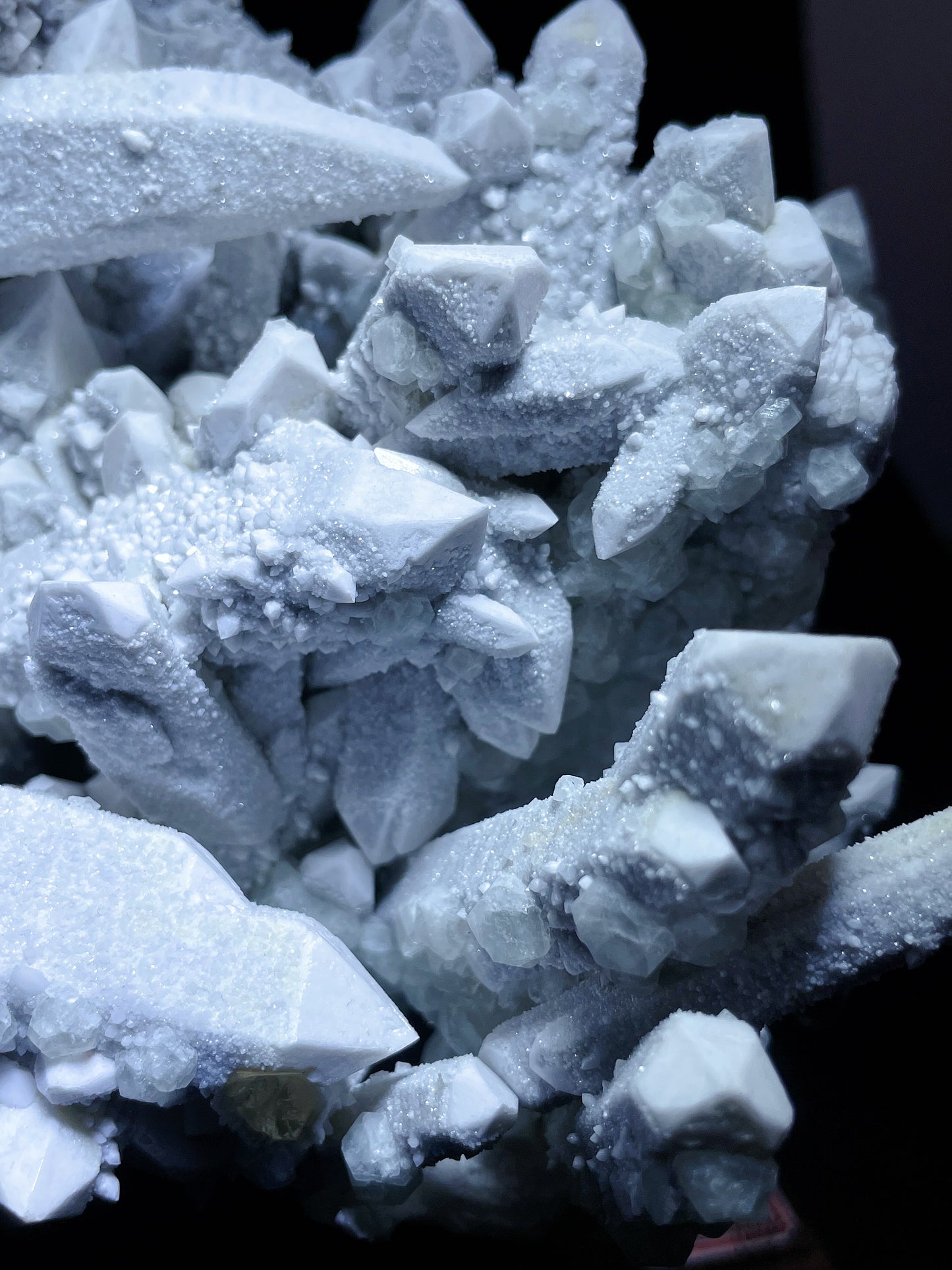 candle quartz with fluorite origin Inner Mongolia