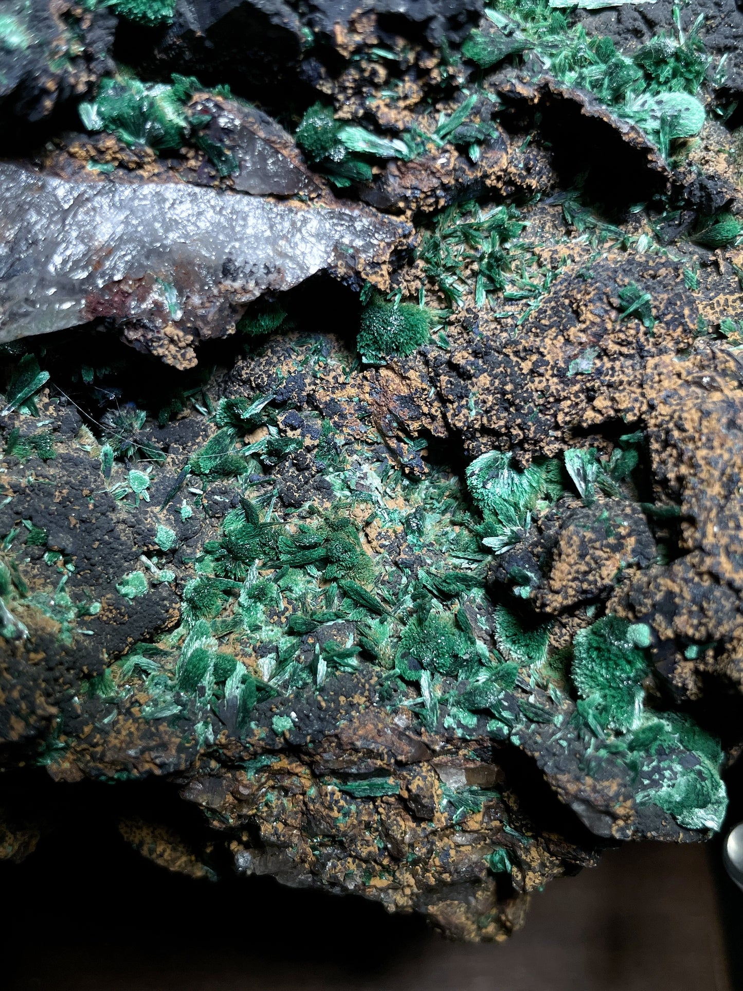 malachite  origin Mexico