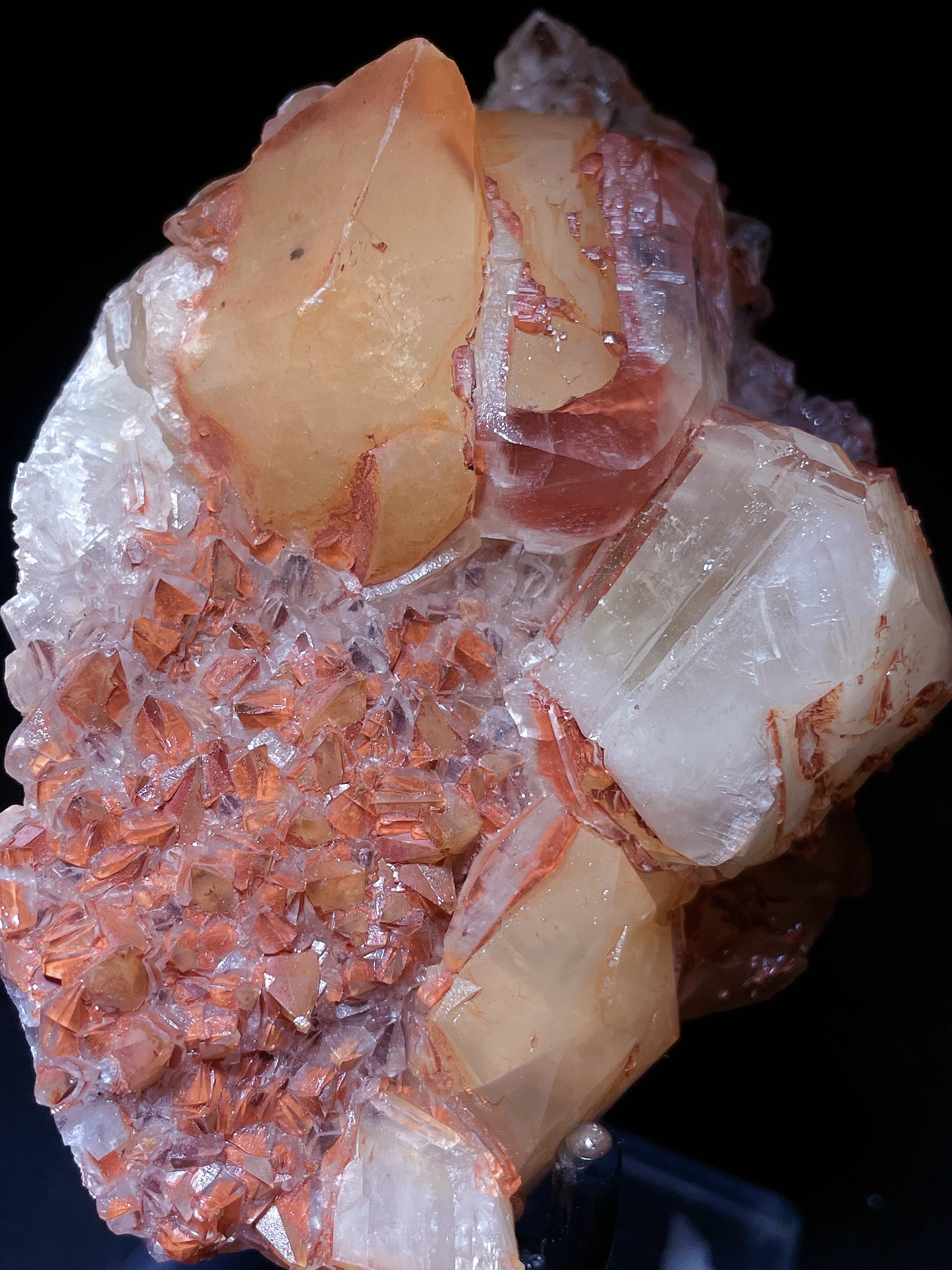 secondary crystallized calcite origin Hubei