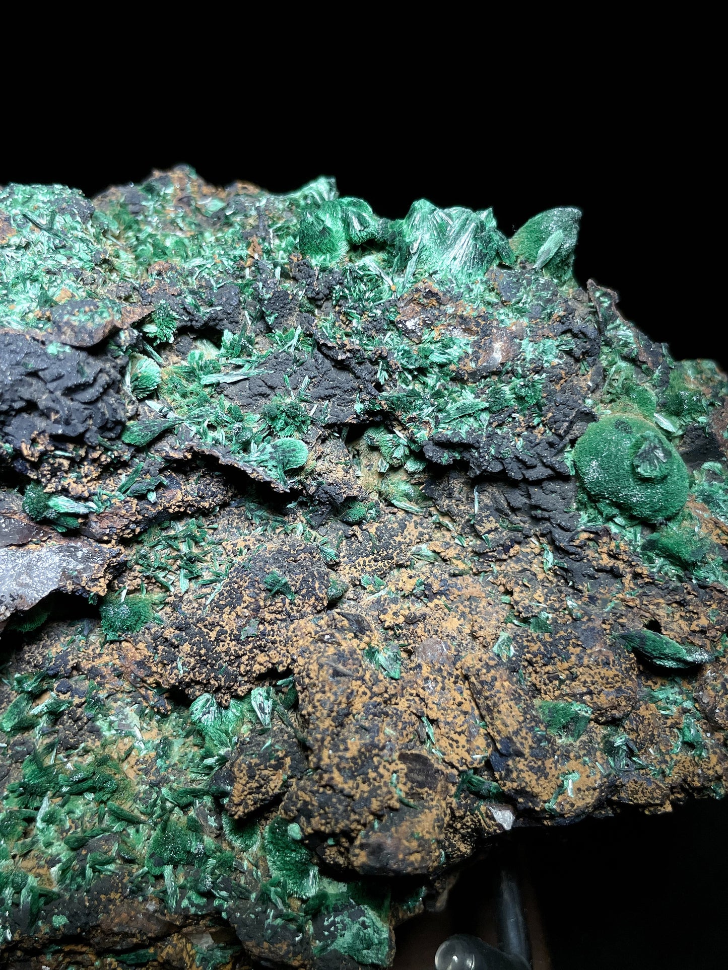 malachite  origin Mexico