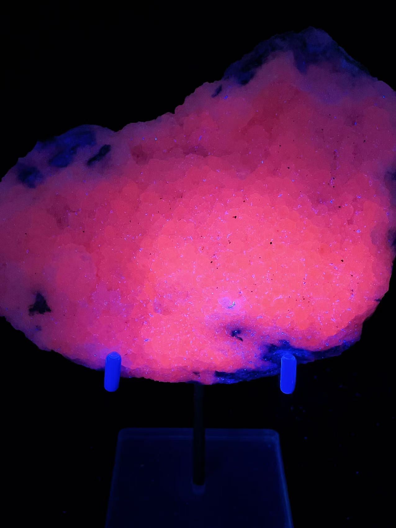 pink calcite origin Fujian