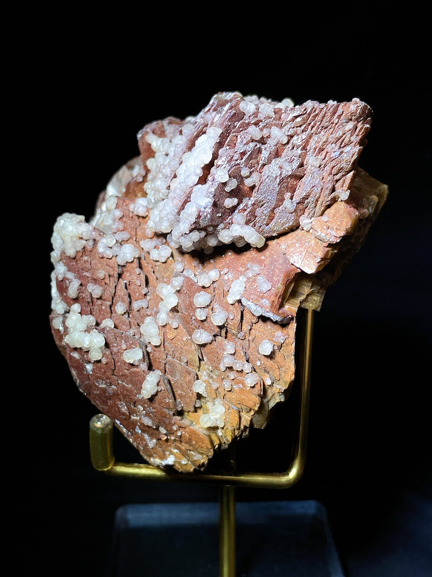 Siderite with calcite Jiangxi