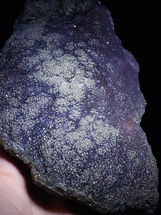 Jiangxi barite with pyrite specimen