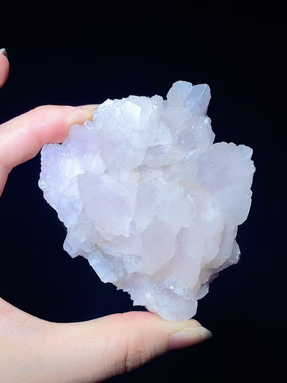 Pink calcite specimen Hunan, China.