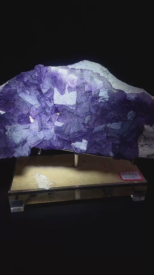 purple fluorite origin Guizhou